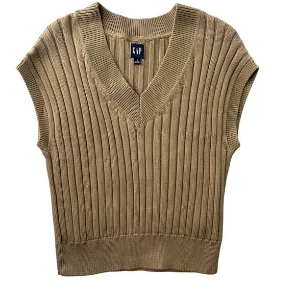 Gap Dolman Rib Sweater Vest – Size S - Picture 1 of 7